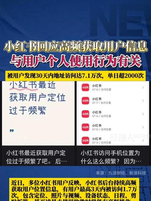 小红书被指频繁获取用户信息，有用户3天内被访问1.7万次