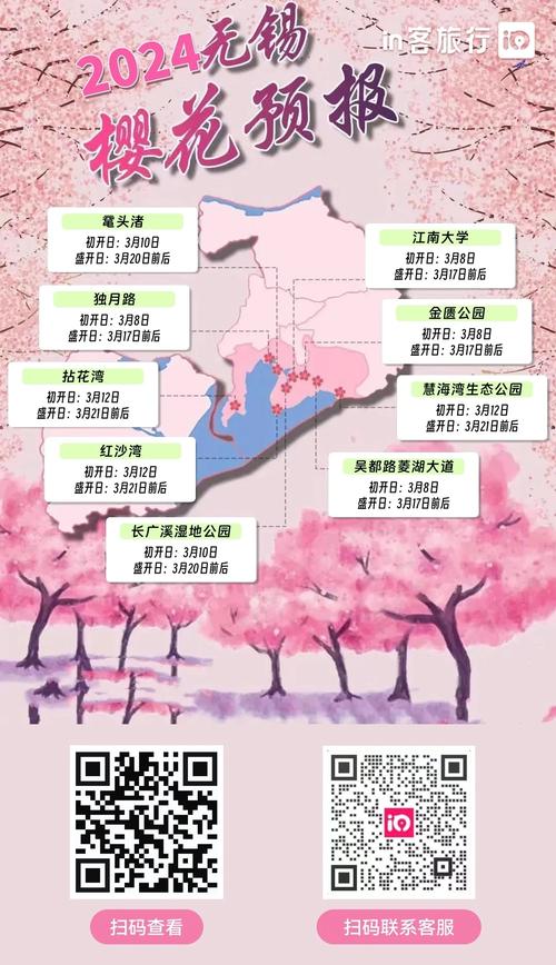 无锡的樱花，叫跑腿也要去看。快来签收属于你的“粉色奇遇”