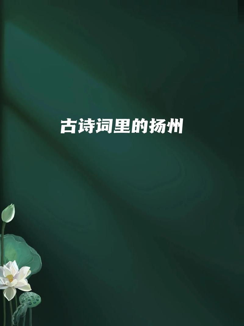 扬州：年年岁岁花相似，岁岁年年人不同”