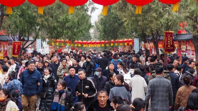 果然视频丨济南千佛山三月三民俗文化庙会暨相亲会启幕