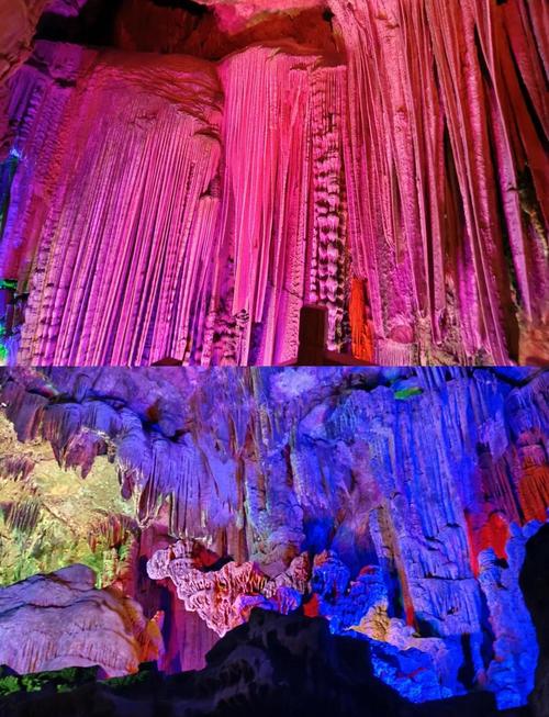 阳朔银子岩溶洞（上）旅游景区 溶洞 