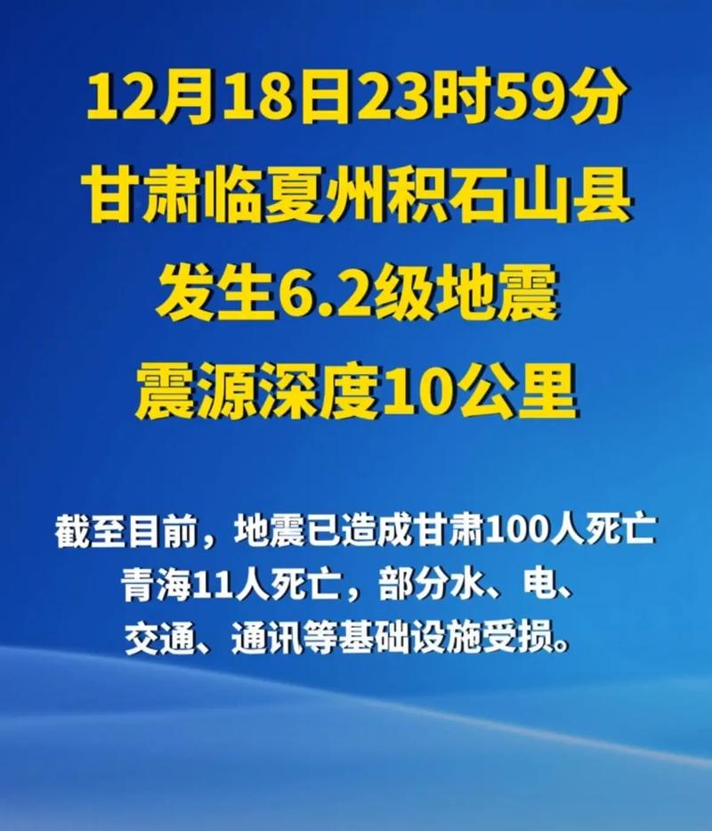 突发甘肃地震！2025年4月17日03时34分甘肃突发地震！